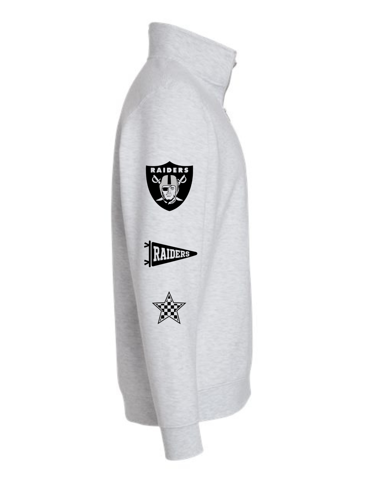 Lawrence Nelson Raiders Game Day 1/4 Zip