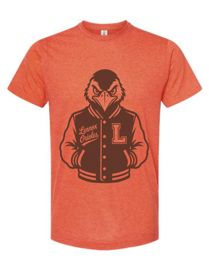 Lennox Orioles Varsity Mascot Tee