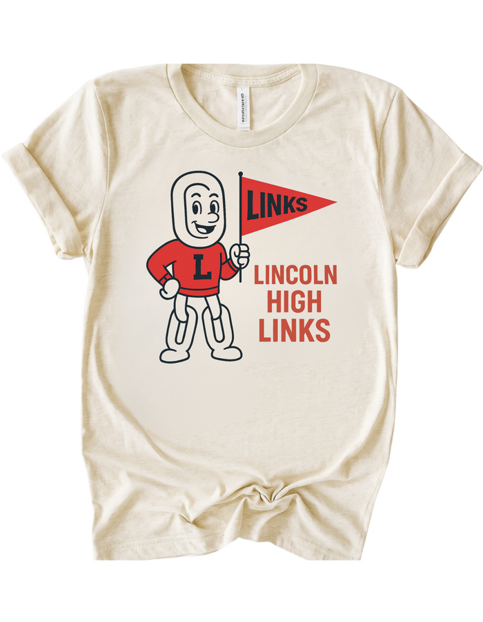 Lincoln High Links Mascot Tee