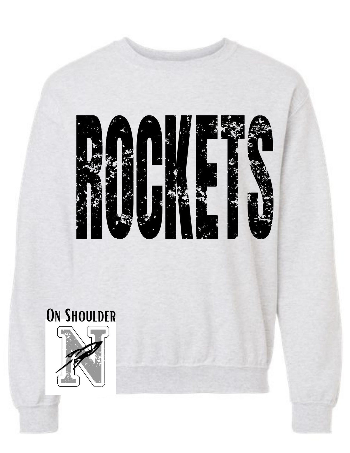 Lincoln Northeast Rockets Big Print Sweatshirt