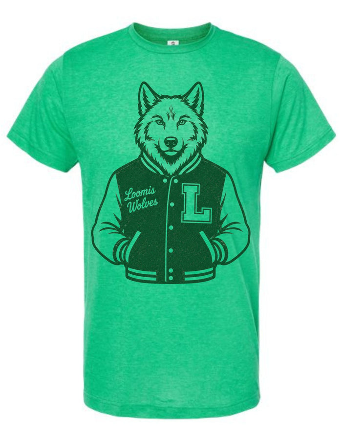 Loomis Wolves Varsity Mascot Tee