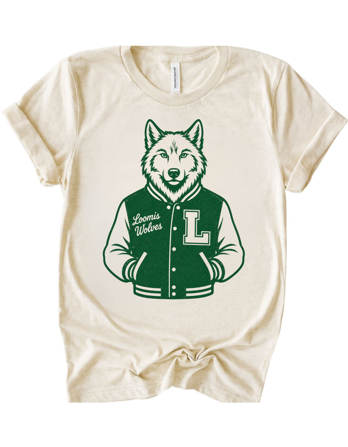Loomis Wolves Varsity Mascot Tee