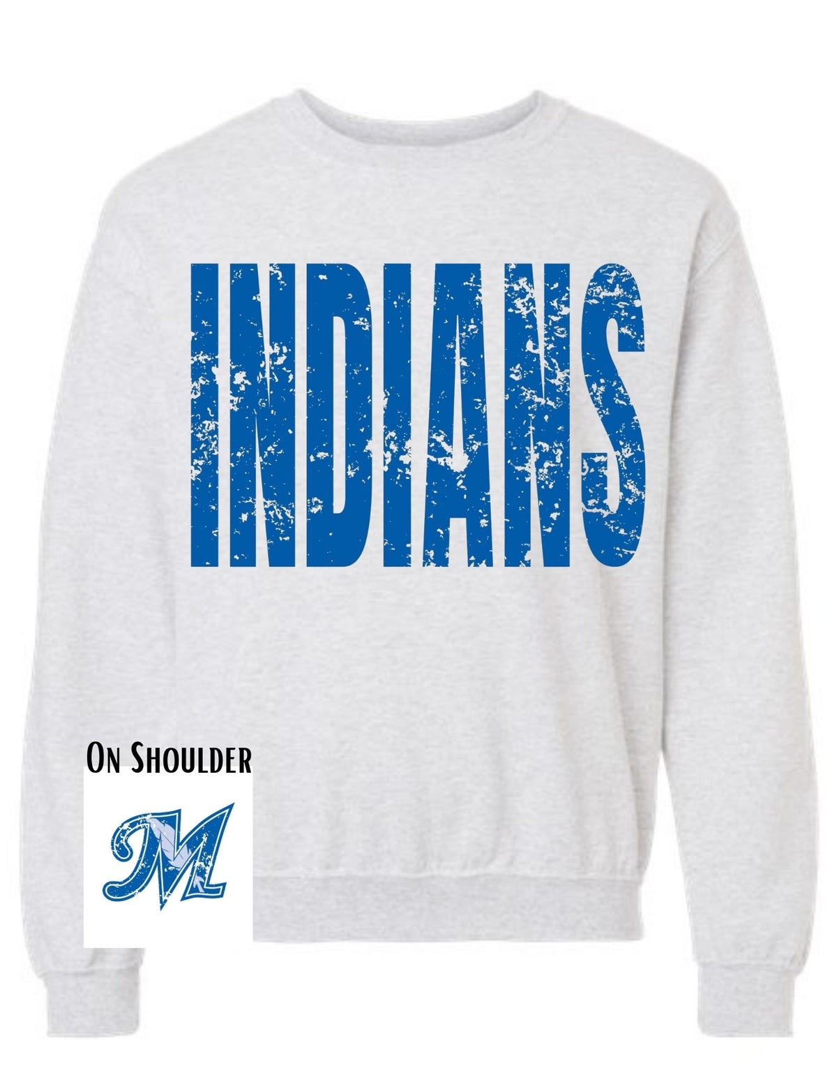 MCC Indians Big Print Sweatshirt