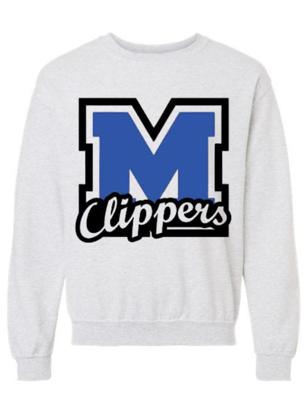 Malcolm Clippers Big Print Sweatshirt
