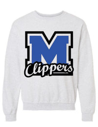 Malcolm Clippers Big Print Sweatshirt