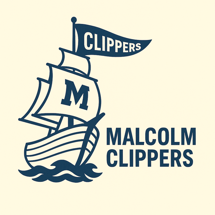 Malcolm Clippers Vintage Mascot Tee