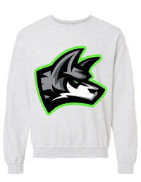 May-Hay Wolves Big Print Sweatshirt