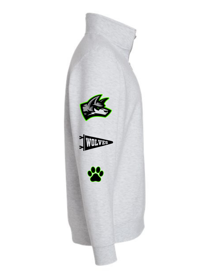 May-Hay Wolves Game Day 1/4 Zip