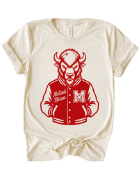 McCook Bison Varsity Mascot Tee