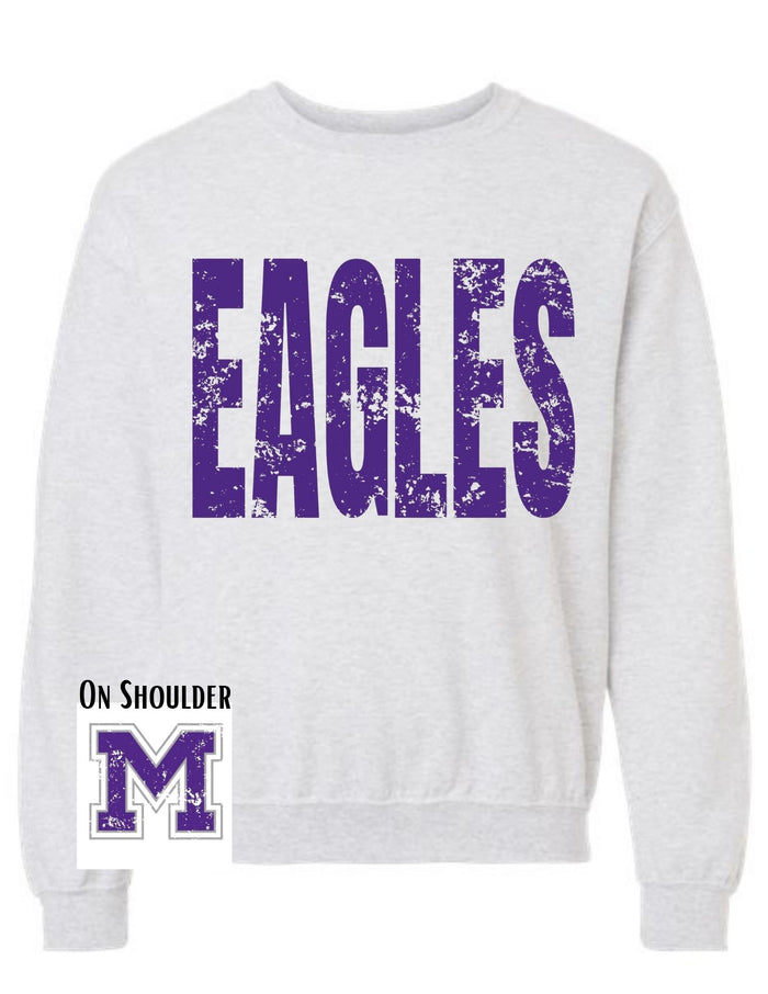 Milford Eagles Big Print Sweatshirt