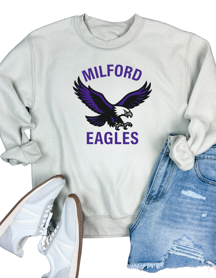 Milford Eagles Inside Out Sweatshirt