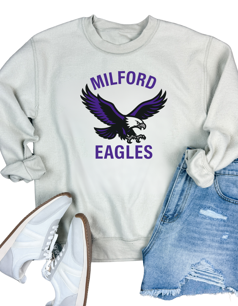 Milford Eagles Inside Out Sweatshirt