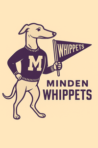 Minden Whippets Vintage Mascot Tee