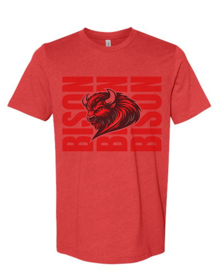 Bison Mascot Tee