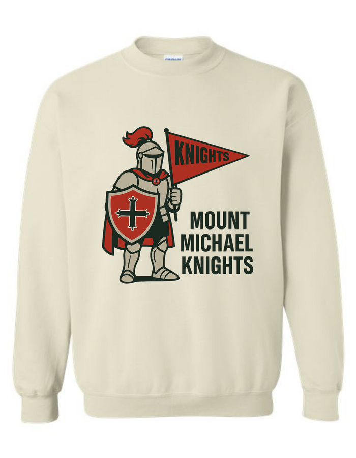 Mount Michael Knights Mascot Tee & Sweatshirt