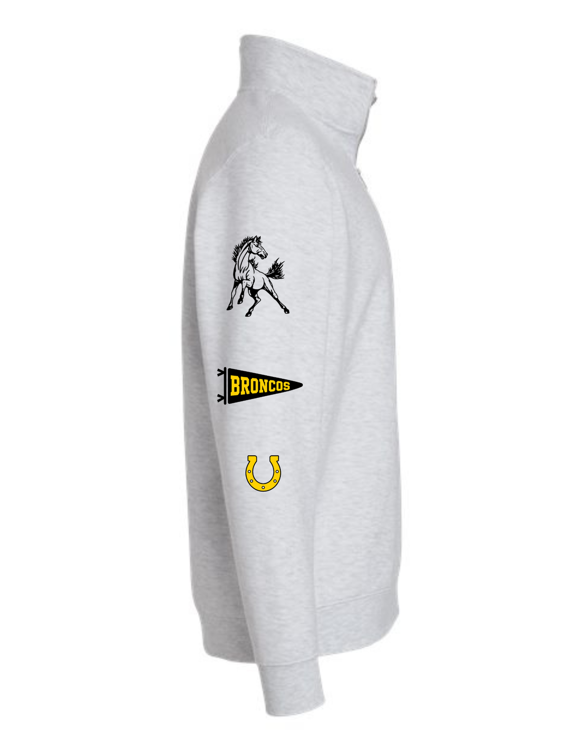 Mullen Broncos Game Day 1/4 Zip