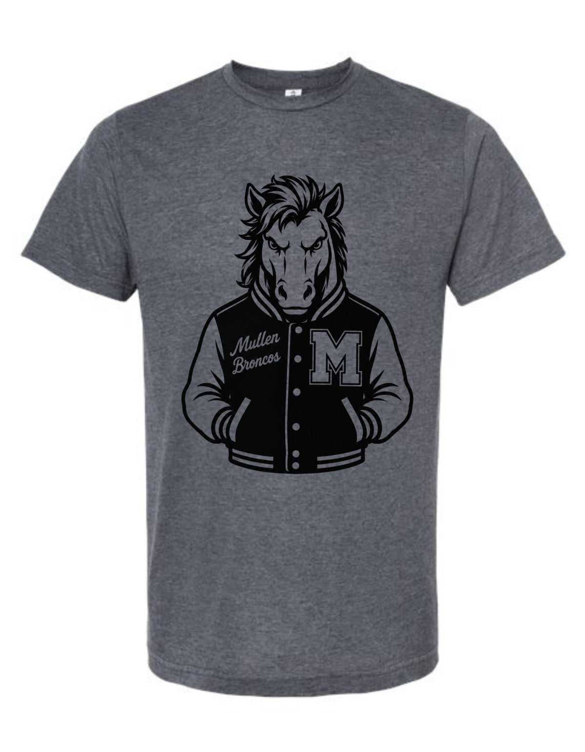 Mullen Broncos Varsity Mascot Tee