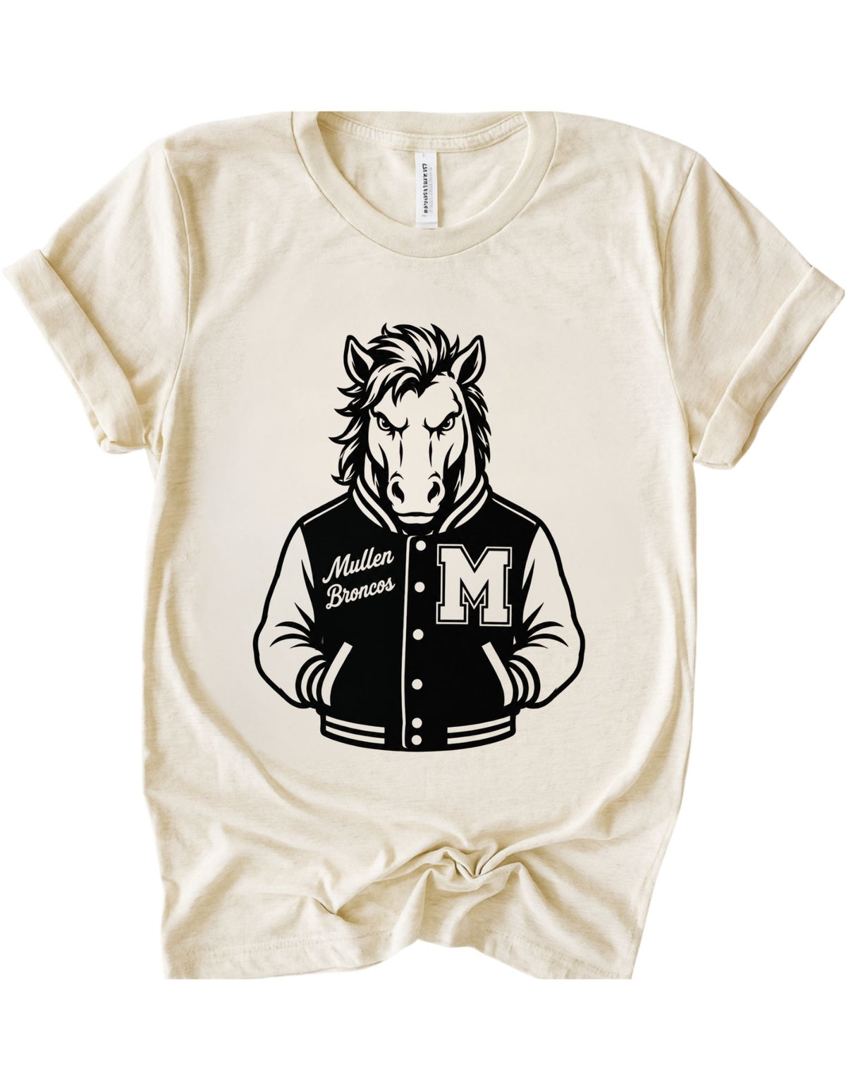 Mullen Broncos Varsity Mascot Tee