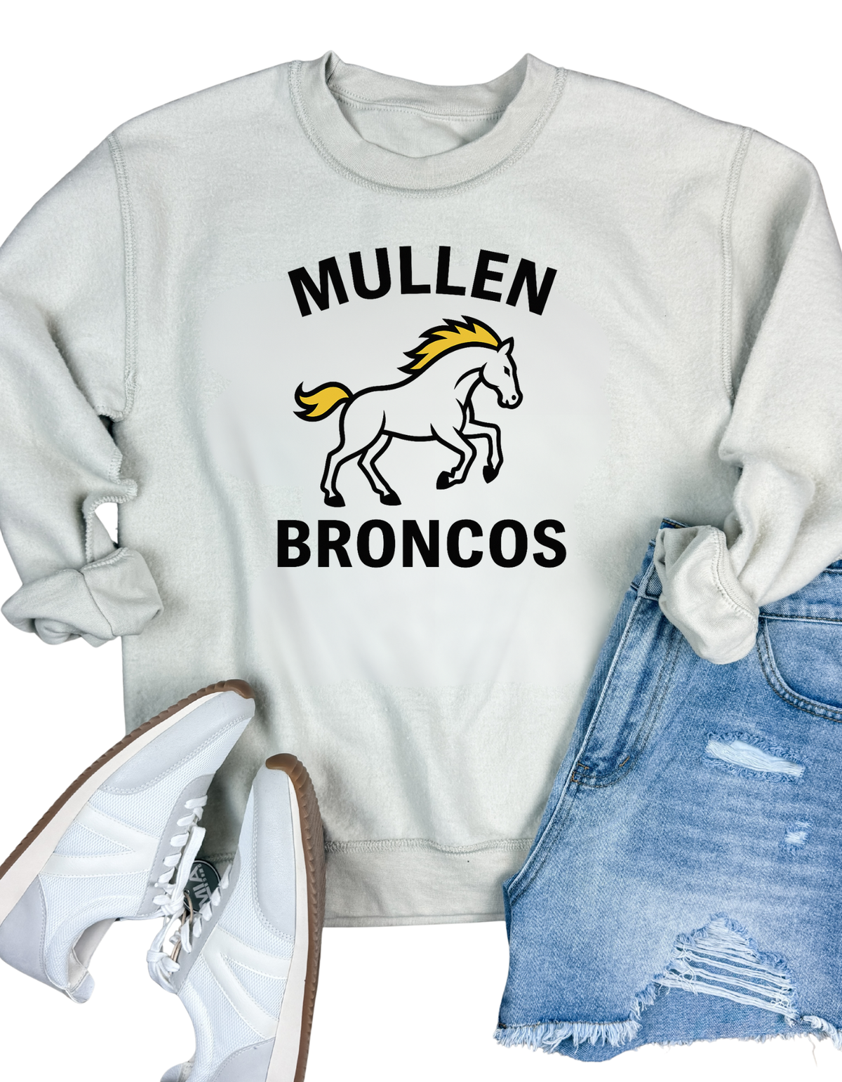 Mullen Broncos Inside Out Sweatshirt
