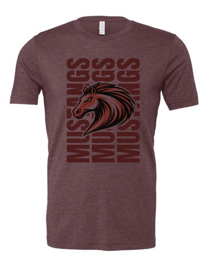 Mustangs Mascot Tee
