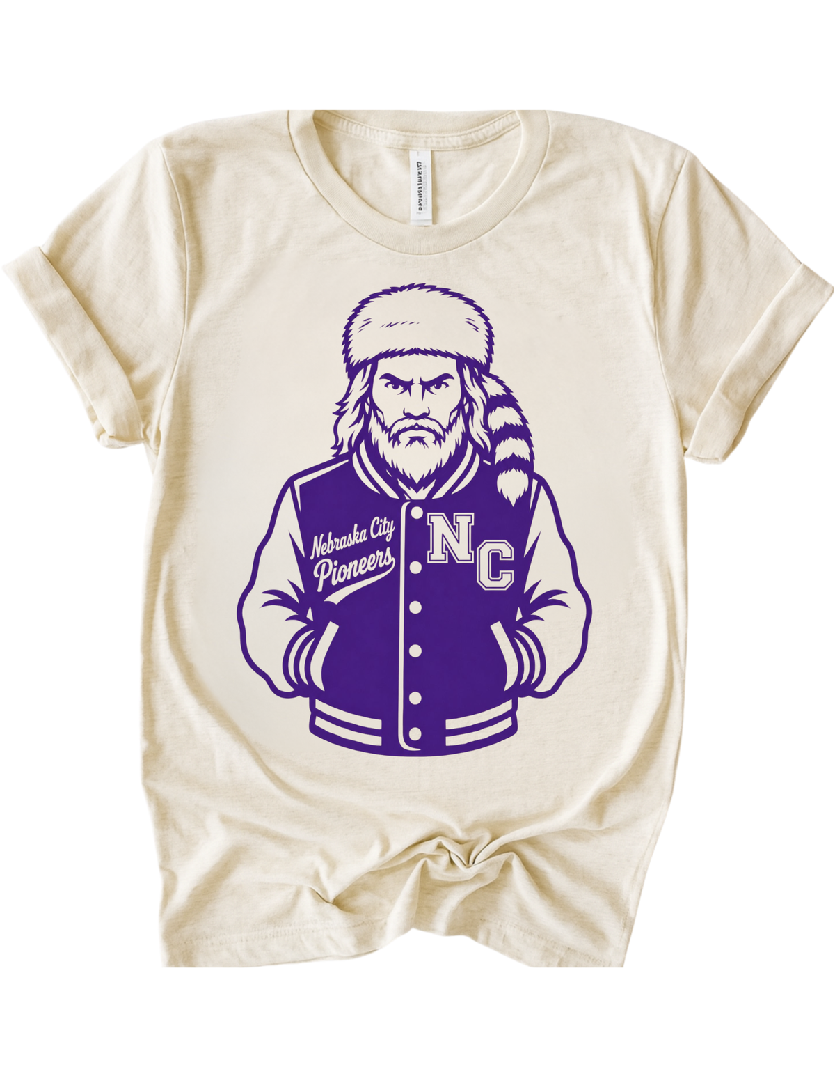 Nebraska City Pioneers Varsity Mascot Tee