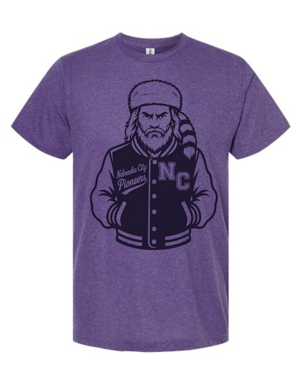 Nebraska City Pioneers Varsity Mascot Tee