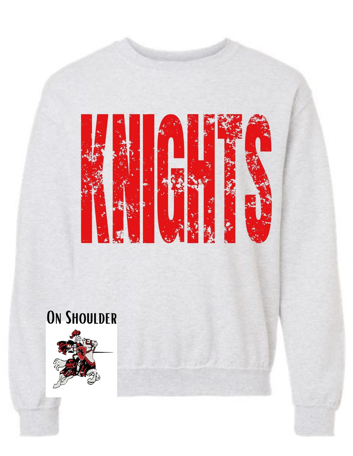 Norfolk Catholic Knights Big Print Sweatshirt