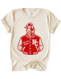 Norfolk Catholic Knights Varsity Mascot Tee