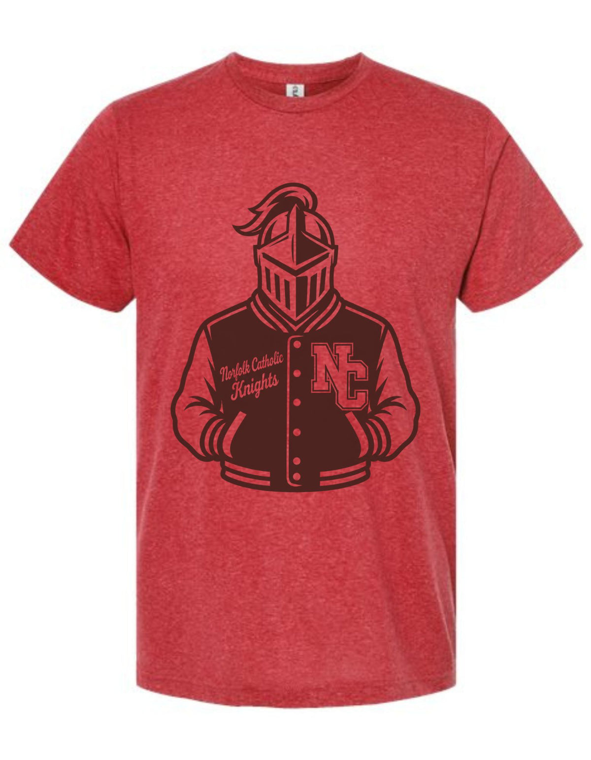 Norfolk Catholic Knights Varsity Mascot Tee