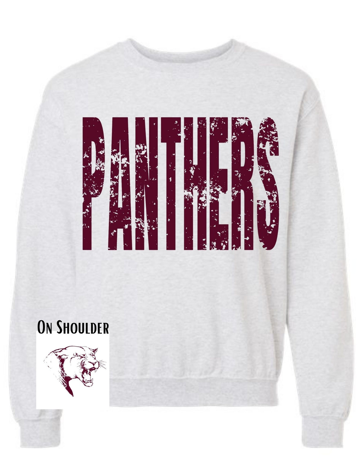 Norfolk Panthers Big Print Sweatshirt
