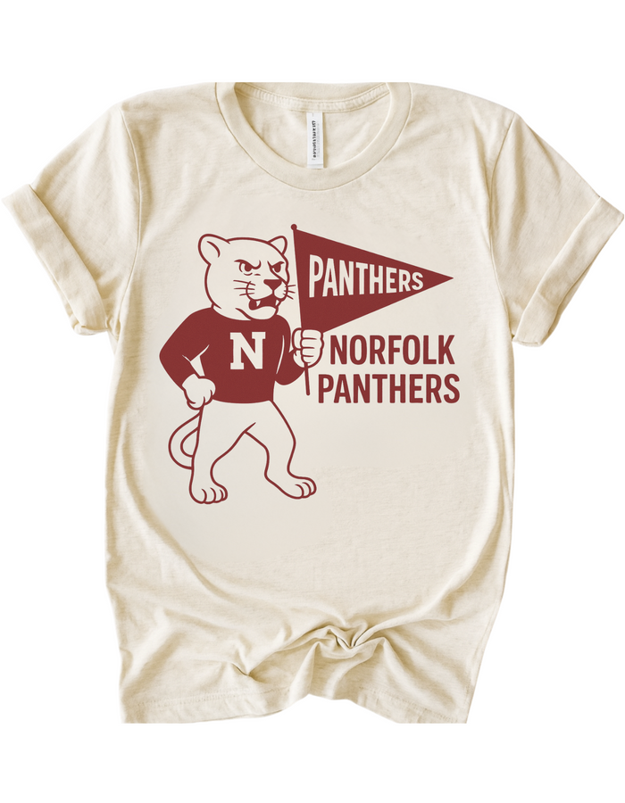 Norfolk Panthers Mascot Tee