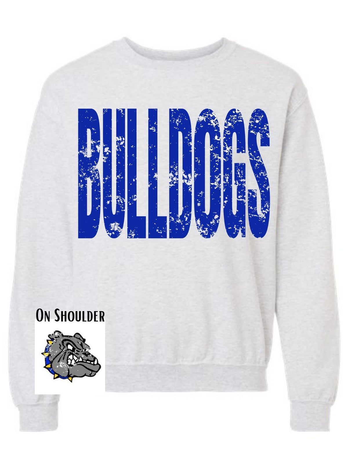 North Platte Bulldogs Big Print Sweatshirt