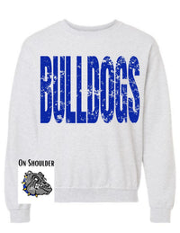 North Platte Bulldogs Big Print Sweatshirt