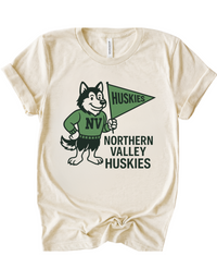 Northern Valley Huskies Mascot Tee & Sweatshirt