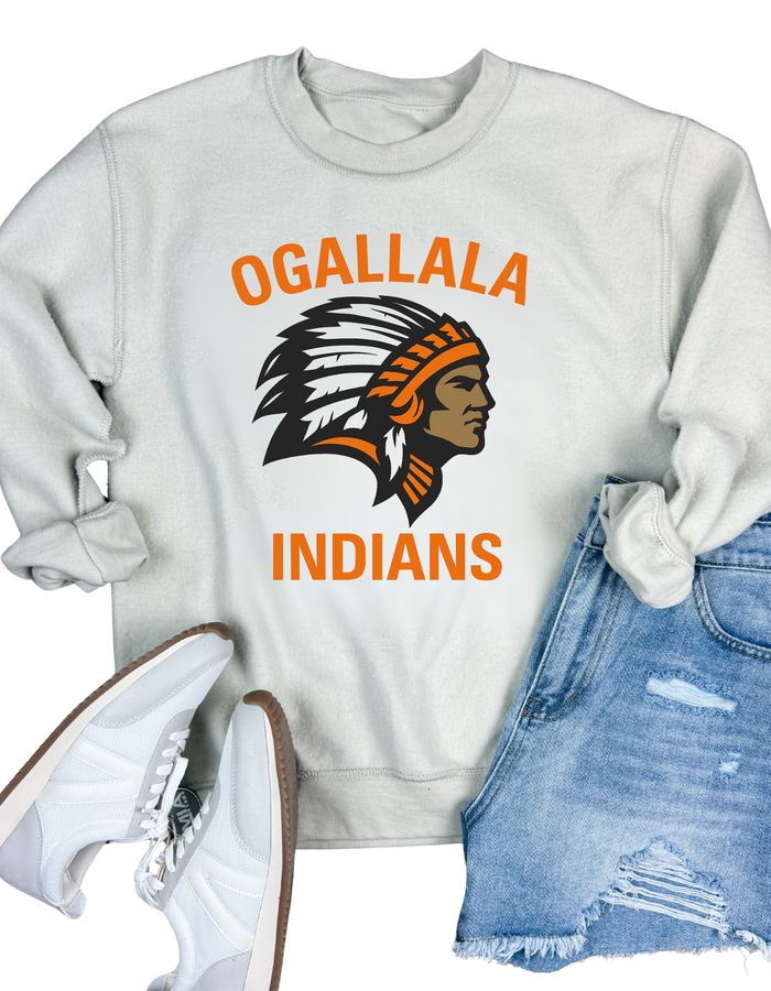 Ogallala Indians Inside Out Sweatshirt