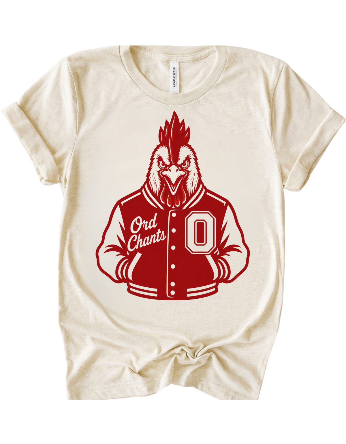 Ord Chants Varsity Mascot Tee