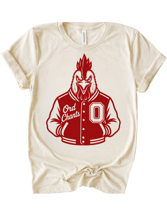 Ord Chants Varsity Mascot Tee