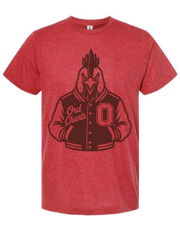 Ord Chants Varsity Mascot Tee
