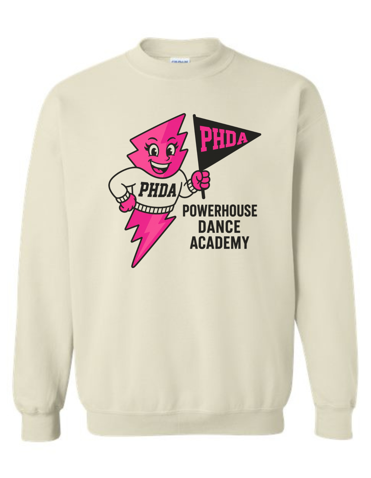 PHDA Vintage Mascot Tee & Sweatshirt