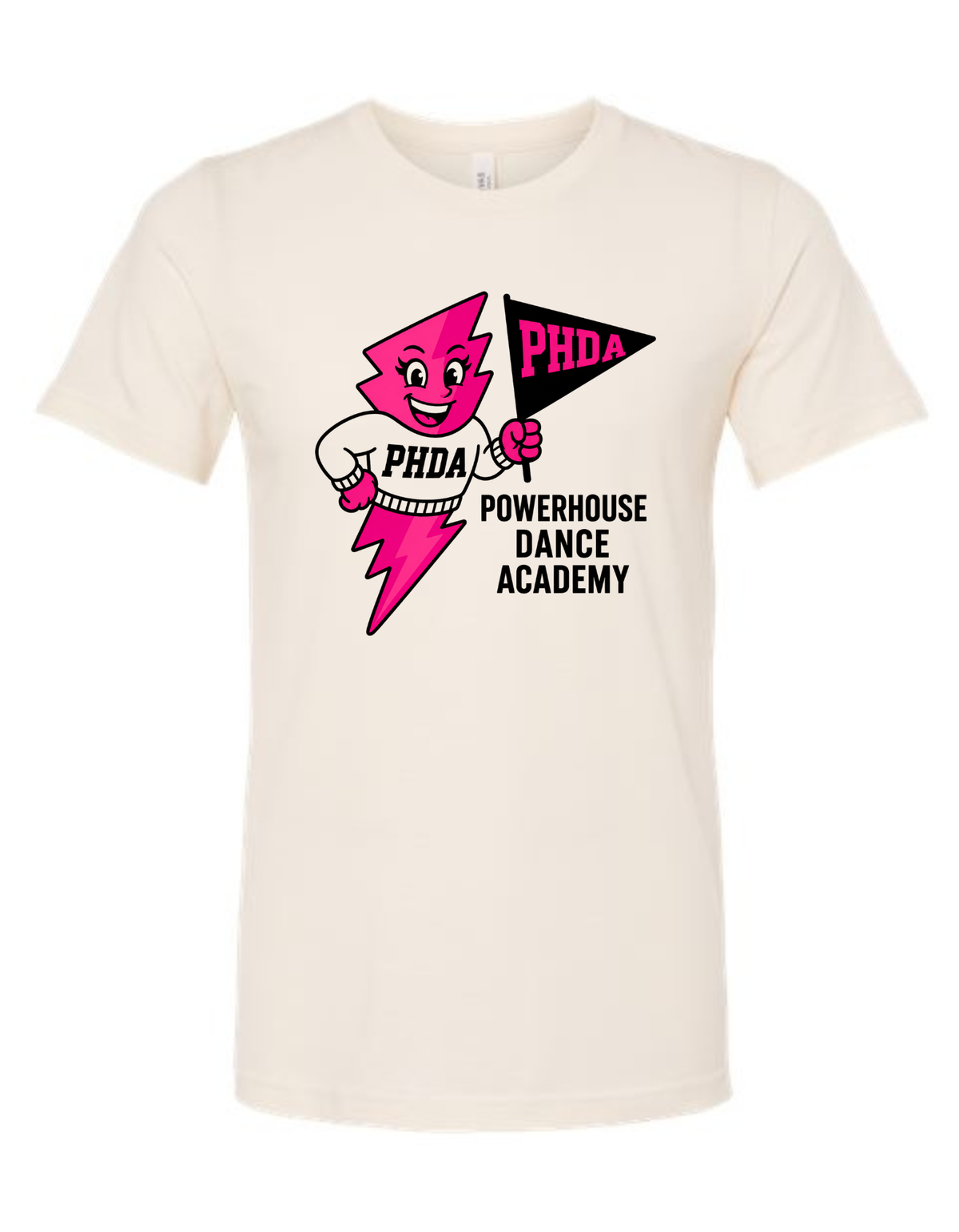 PHDA Vintage Mascot Tee & Sweatshirt
