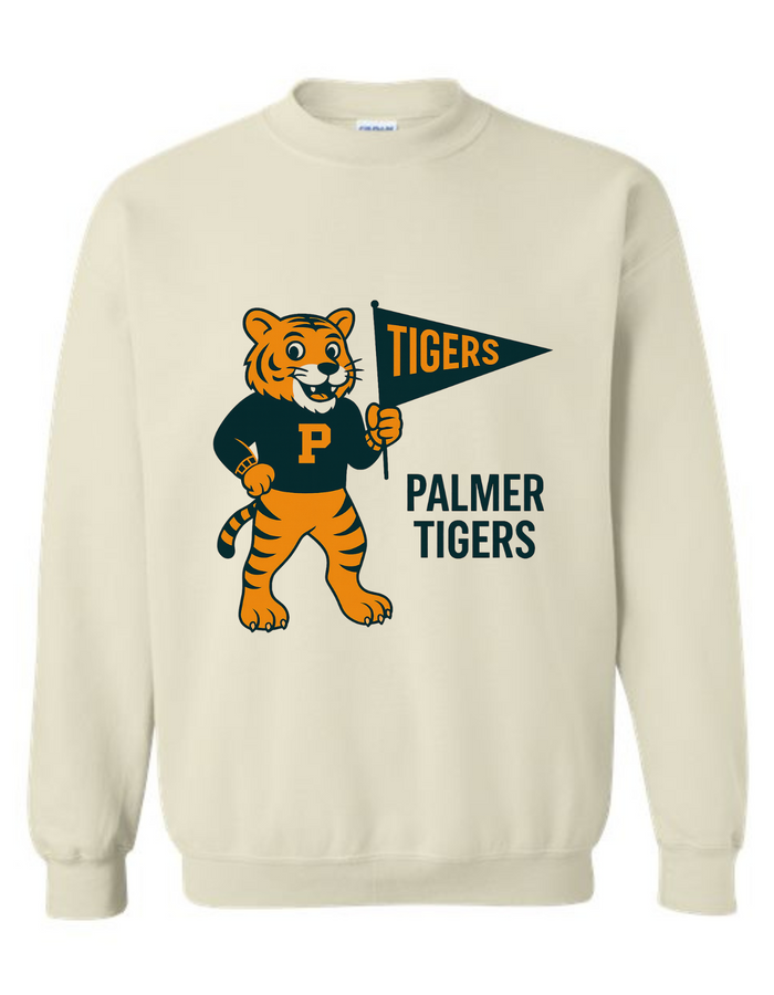 Palmer Tigers Mascot Tee & Sweatshirt