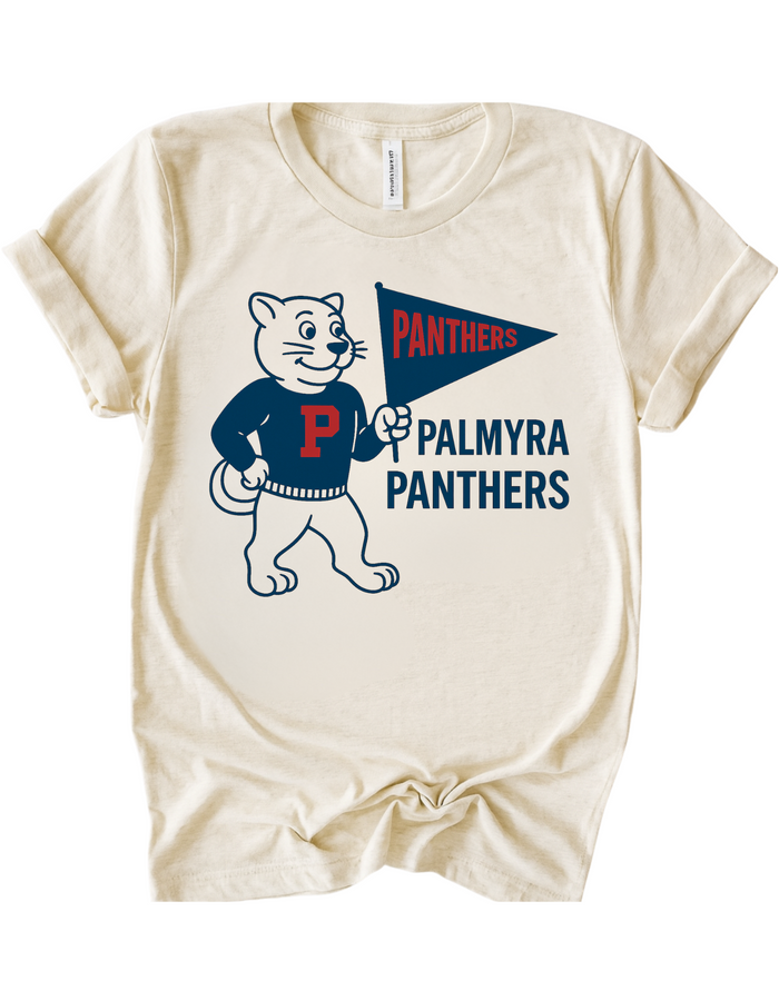 Palmyra Panthers Vintage Mascot Tee