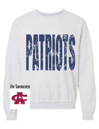 Adams Central Patriots Big Print Sweatshirt