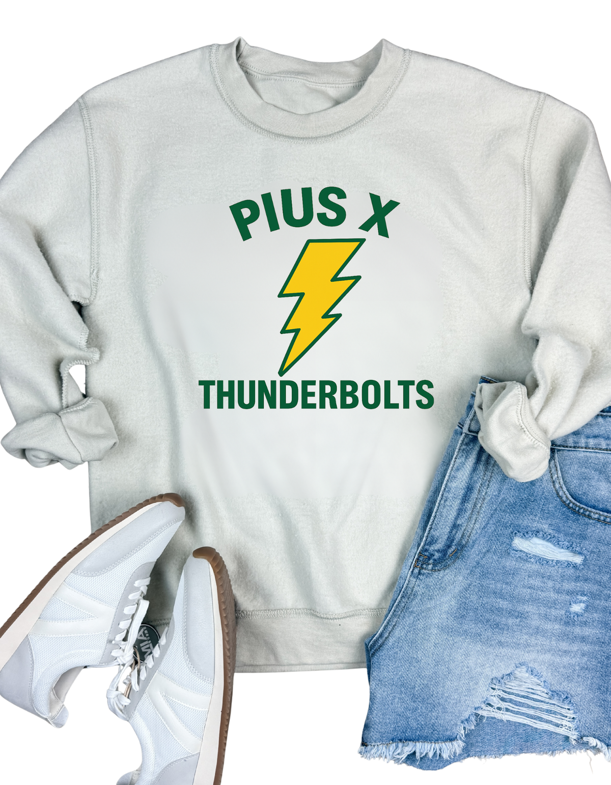 Pius X Thunderbolts Inside Out Sweatshirt