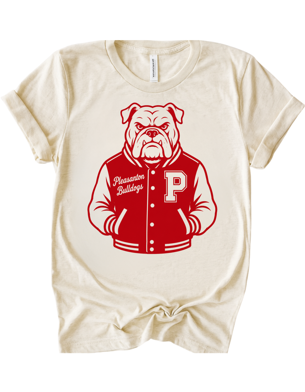 Pleasanton Bulldogs Varsity Mascot Tee