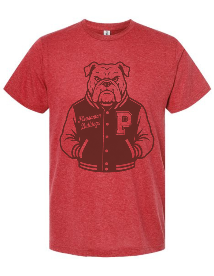 Pleasanton Bulldogs Varsity Mascot Tee