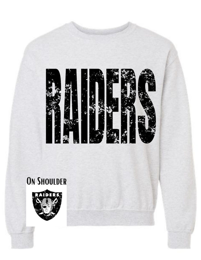Lawrence Nelson Raiders Big Print Sweatshirt
