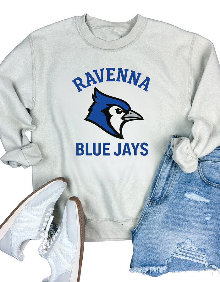 Ravenna Blue Jays Inside Out Sweatshirt