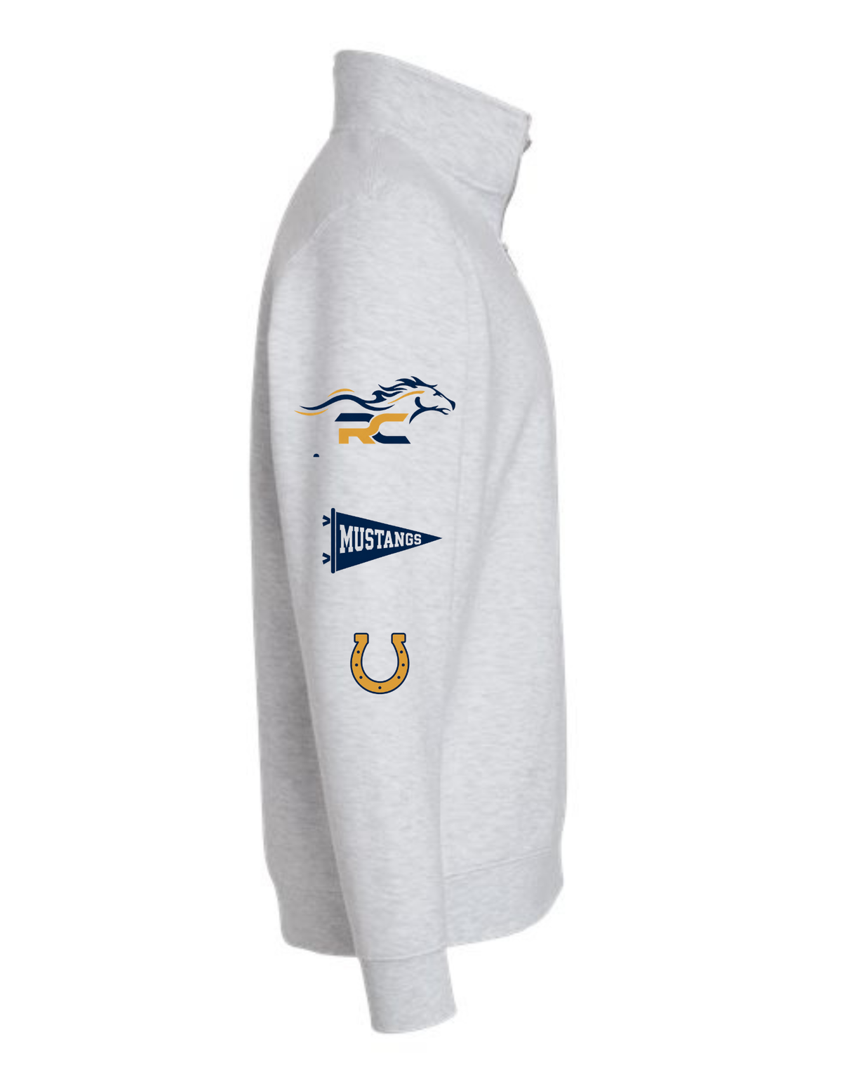 Raymond Central Mustangs Game Day 1/4 Zip