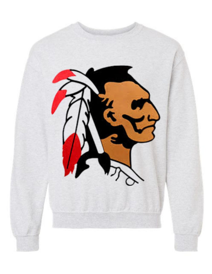 Red Cloud Warriors Big Print Sweatshirt